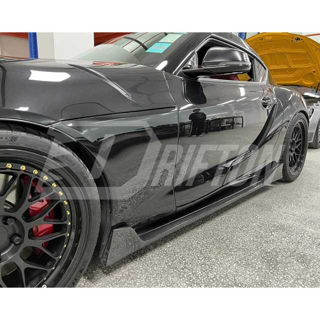 Aimgain Style Carbon Fiber Side Skirt For Toyota Supra MK5 A90 A91 GR 2019-2024