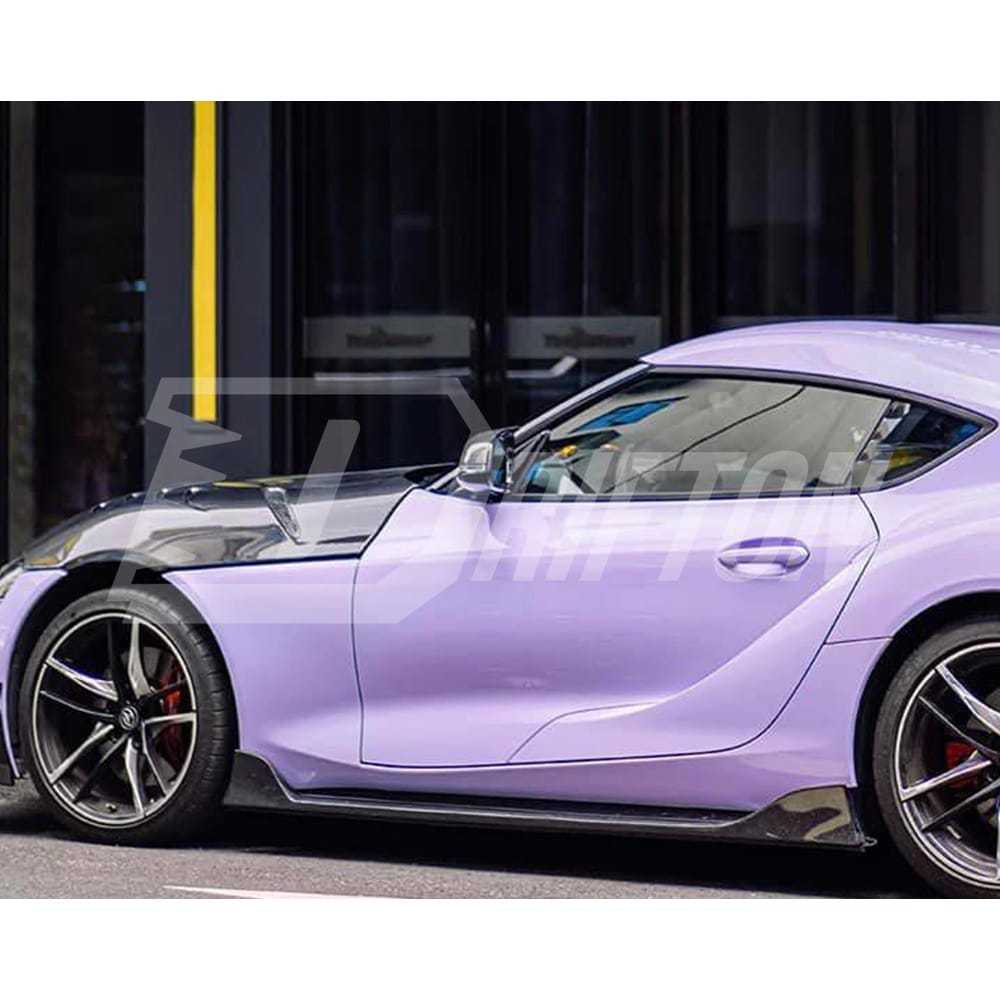 Aimgain Style Carbon Fiber Side Skirt For Toyota Supra MK5 A90 A91 GR 2019-2024