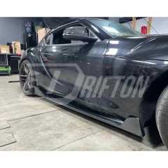 Aimgain Style Carbon Fiber Side Skirt For Toyota Supra MK5 A90 A91 GR 2019-2024