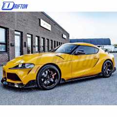 Aimgain Style Forged Carbon Fiber Front Lip For Toyota Supra MK5 A90 A91 GR 2019-2024