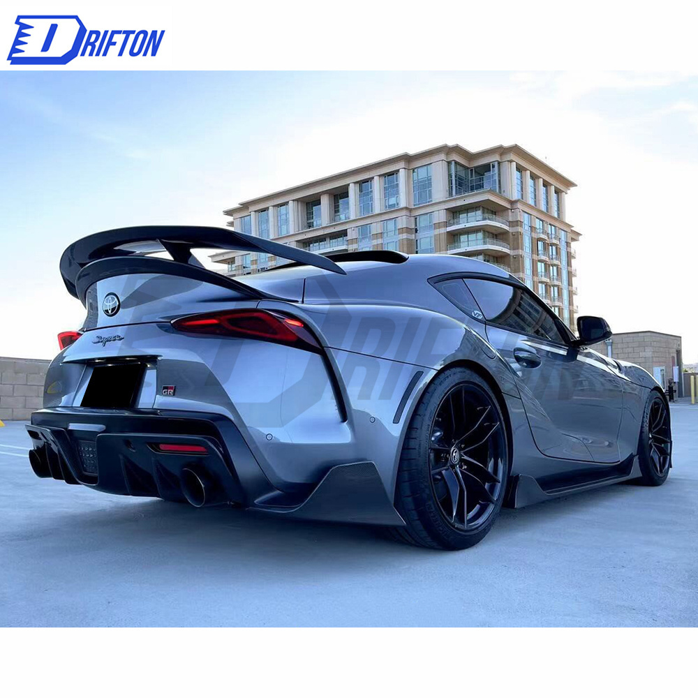 Aimgain Style Forged Carbon Fiber Trunk Wing Rear Spoiler For Toyota Supra MK5 A90 A91 GR 2019-2024