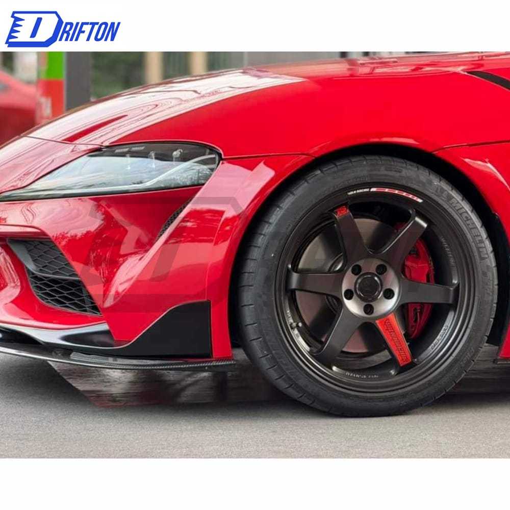 Artisan Style Carbon Fiber Front Lip For Toyota Supra MK5 A90 A91 GR 2019-2024