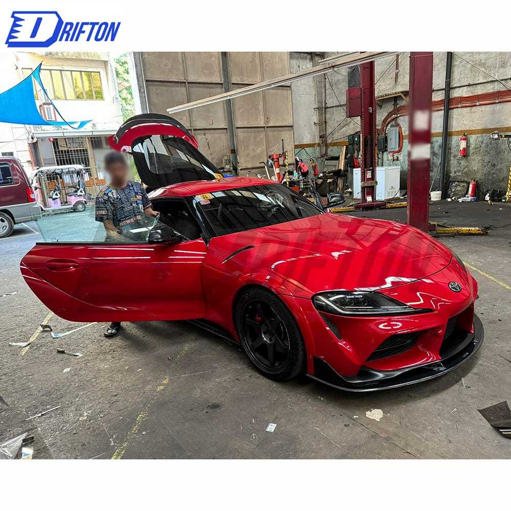 Artisan Style Carbon Fiber Front Lip For Toyota Supra MK5 A90 A91 GR 2019-2024