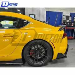 Artisan Style Carbon Fiber Side Skirt Underboard For Toyota Supra MK5 A90 A91 GR 2019-2024