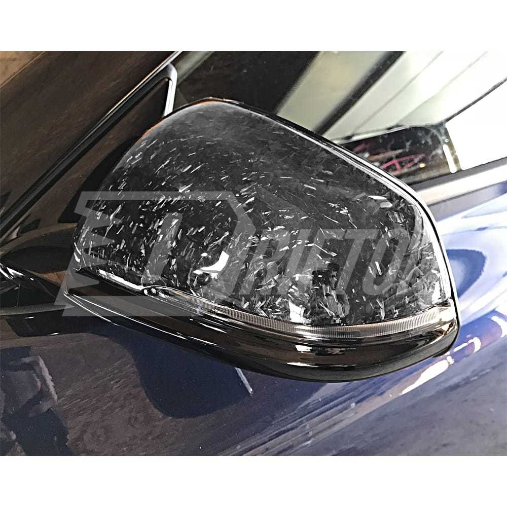 Forged Carbon Fiber Repalcement Side Mirror Cover For Toyota Supra MK5 A90 A91 GR 2019-2024