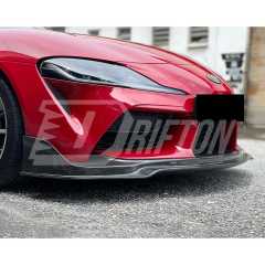 MB Style Carbon Fiber Front Lip For Toyota Supra MK5 A90 A91 GR 2019-2024