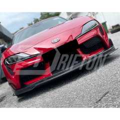 MB Style Carbon Fiber Front Lip For Toyota Supra MK5 A90 A91 GR 2019-2024
