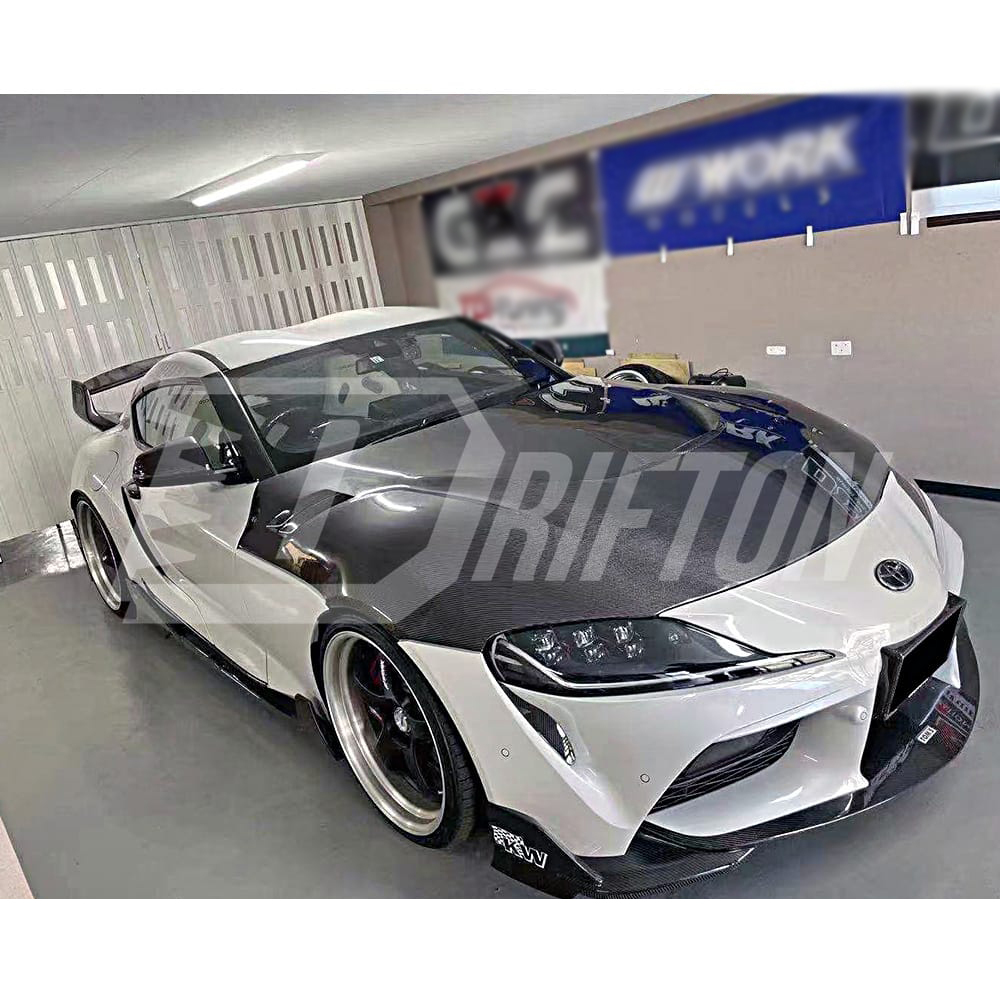 Seibon Style Carbon Fiber Hood For Toyota Supra MK5 A90 A91 GR 2019-2024
