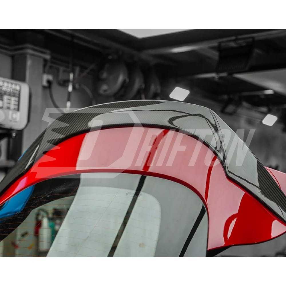 TRD Style Dry Carbon Fiber Rear Spoiler Trunk Wing For Toyota Supra MK5 A90 A91 GR 2019-2024