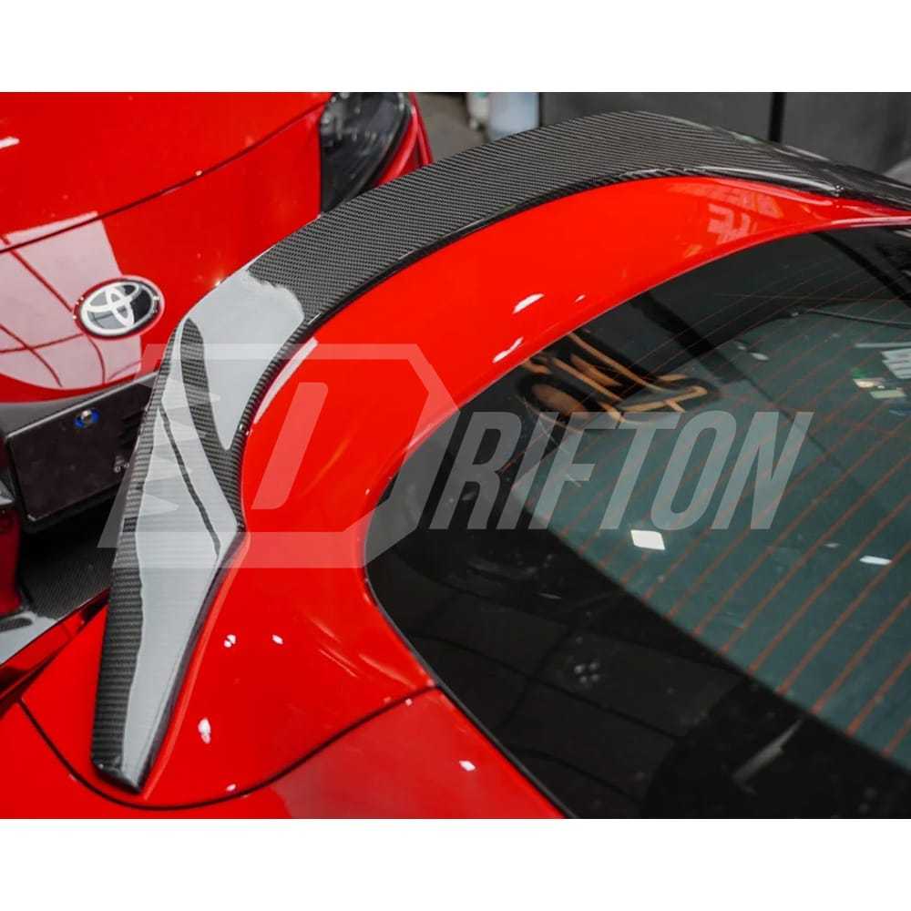TRD Style Dry Carbon Fiber Rear Spoiler Trunk Wing For Toyota Supra MK5 A90 A91 GR 2019-2024