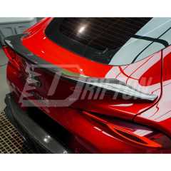 TRD Style Dry Carbon Fiber Rear Spoiler Trunk Wing For Toyota Supra MK5 A90 A91 GR 2019-2024