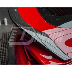 TRD Style Dry Carbon Fiber Rear Spoiler Trunk Wing For Toyota Supra MK5 A90 A91 GR 2019-2024