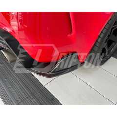 Varis Style Carbon Fiber Bumper Rear Shround Splitter Spats For Toyota Supra MK5 A90 A91 GR 2019-2024