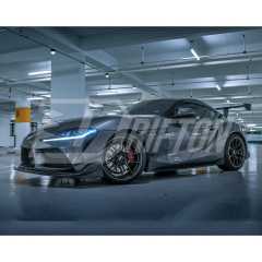 Varis Style Carbon Fiber Front Lip For Toyota Supra MK5 A90 A91 GR 2019-2024