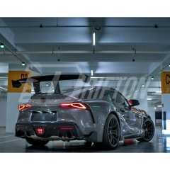 Varis Style Carbon Fiber Rear Spoiler GT Wing For Toyota Supra MK5 A90 A91 GR 2019-2024