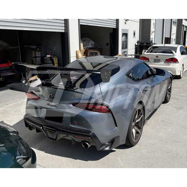 Varis Style Carbon Fiber Rear Spoiler GT Wing For Toyota Supra MK5 A90 A91 GR 2019-2024