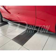 Varis Style Carbon Fiber Side Skirt Under Board For Toyota Supra MK5 A90 A91 GR 2019-2024