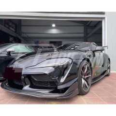 Varis Style Carbon Fiber Side Skirt Under Board For Toyota Supra MK5 A90 A91 GR 2019-2024