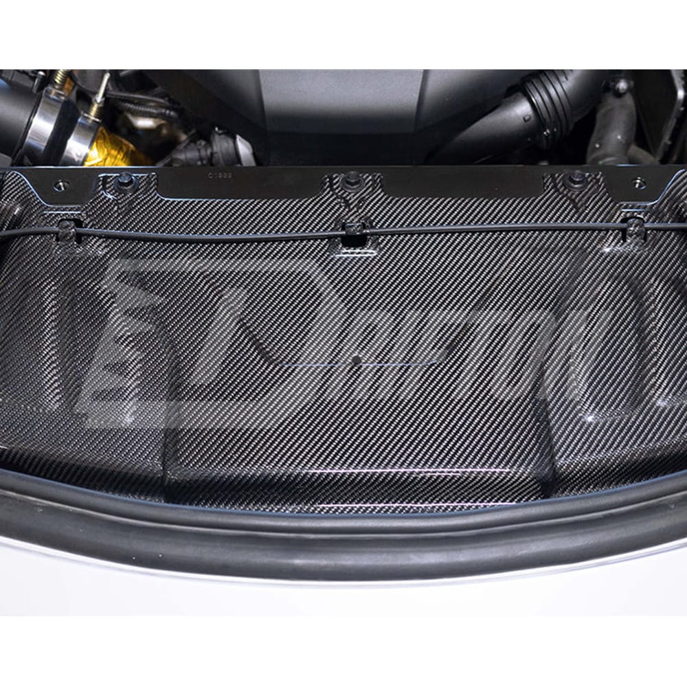 Carbon Fiber Cooling Panel Plate Radiator Cover For Toyota Supra MK5 A90 A91 GR 2019-2024
