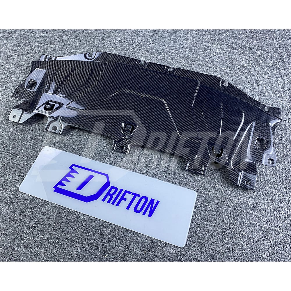 Carbon Fiber Cooling Panel Plate Radiator Cover For Toyota Supra MK5 A90 A91 GR 2019-2024