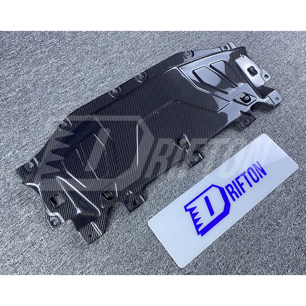 Carbon Fiber Cooling Panel Plate Radiator Cover For Toyota Supra MK5 A90 A91 GR 2019-2024