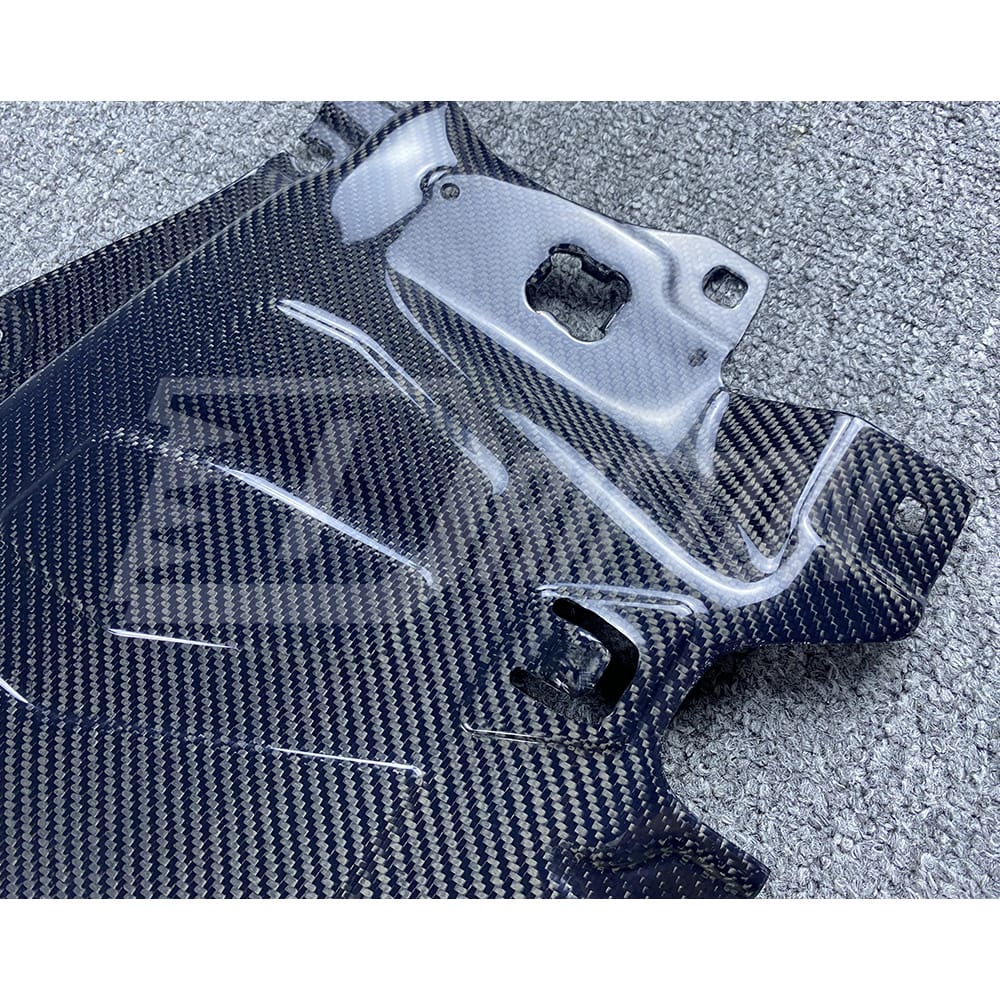 Carbon Fiber Cooling Panel Plate Radiator Cover For Toyota Supra MK5 A90 A91 GR 2019-2024