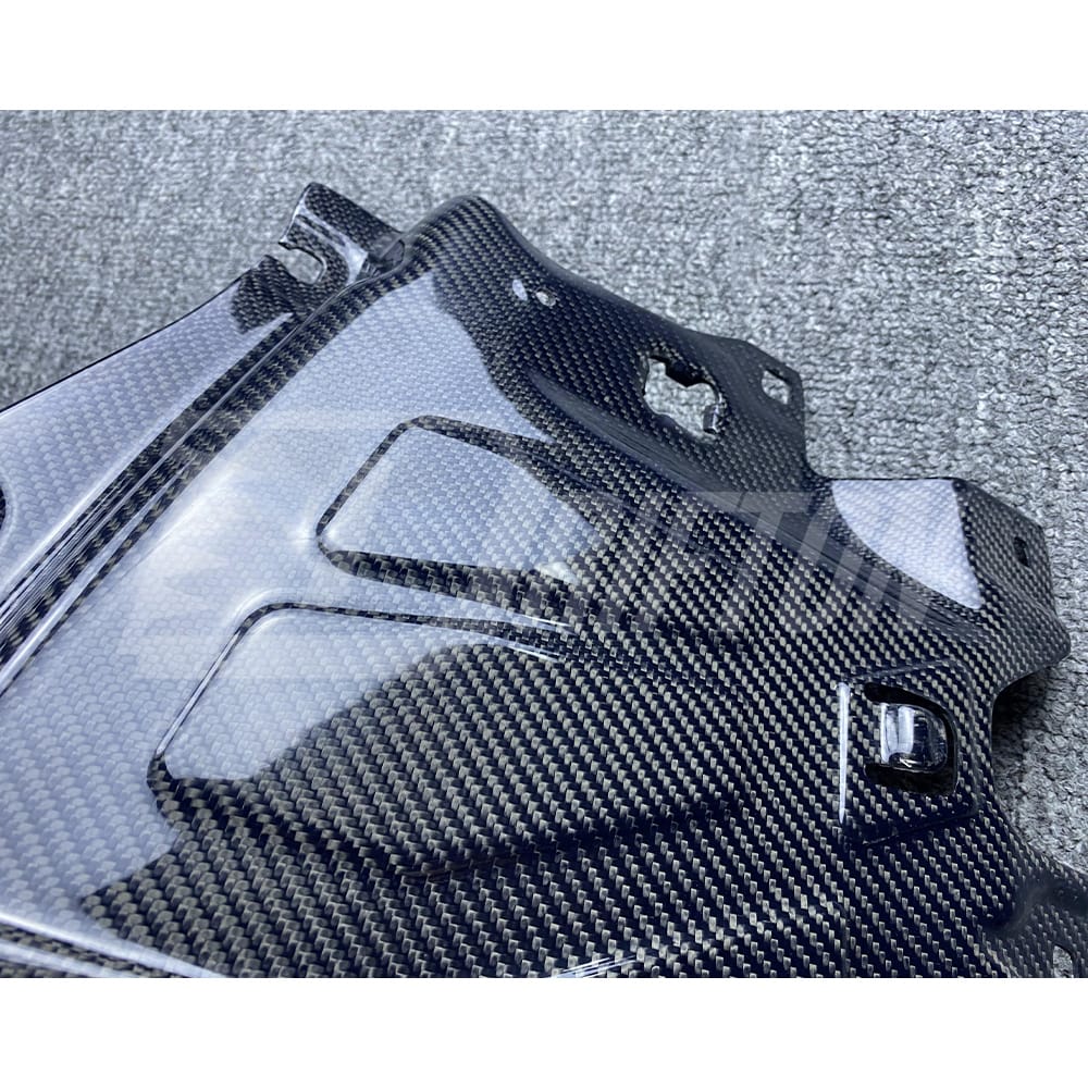 Carbon Fiber Cooling Panel Plate Radiator Cover For Toyota Supra MK5 A90 A91 GR 2019-2024