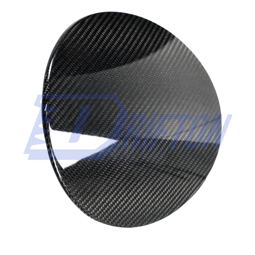 Dry Carbon Fiber Fuel Tank Cap Gas Cover Trims For Toyota Supra MK5 A90 A91 GR 2019-2024