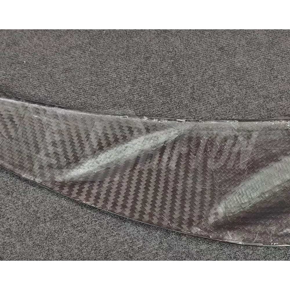 TRD Style Dry Carbon Fiber Rear Side Blades Door Garnish For Toyota Supra MK5 A90 A91 GR 2019-2024