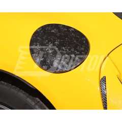 Dry Carbon Fiber Fuel Tank Cap Gas Cover Trims For Toyota Supra MK5 A90 A91 GR 2019-2024