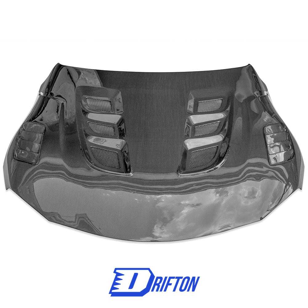 CMST Style Carbon Fiber Hood For Toyota Supra MK5 A90 A91 GR 2019-2024