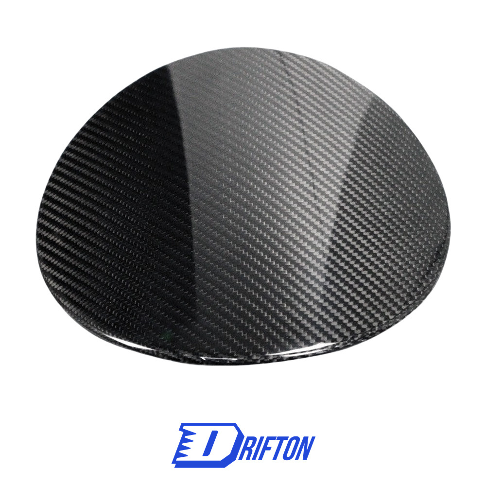 Dry Carbon Fiber Fuel Tank Cap Gas Cover Trims For Toyota Supra MK5 A90 A91 GR 2019-2024