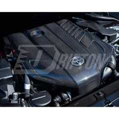 B58 L6 Dry Carbon Fiber Engine Cover For Toyota Supra MK5 A90 A91 GR 2019-2024