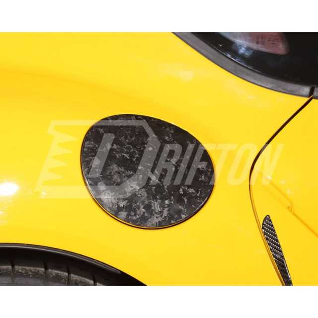 Dry Carbon Fiber Fuel Tank Cap Gas Cover Trims For Toyota Supra MK5 A90 A91 GR 2019-2024