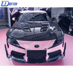CMST Style Carbon Fiber Hood For Toyota Supra MK5 A90 A91 GR 2019-2024