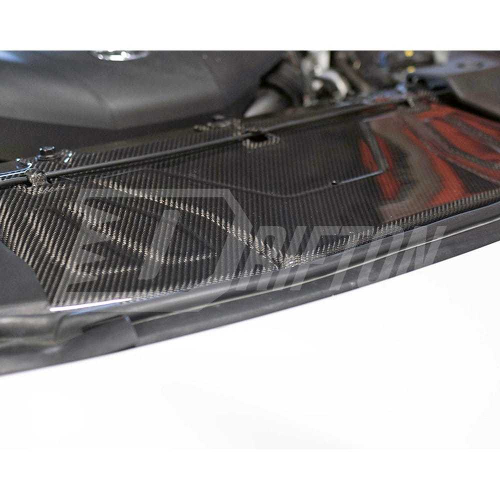 Carbon Fiber Cooling Panel Plate Radiator Cover For Toyota Supra MK5 A90 A91 GR 2019-2024