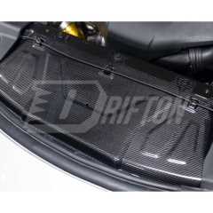 Carbon Fiber Cooling Panel Plate Radiator Cover For Toyota Supra MK5 A90 A91 GR 2019-2024