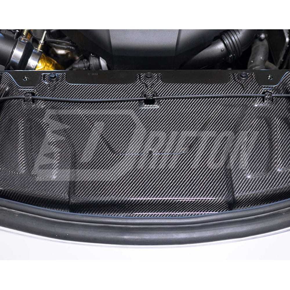 Carbon Fiber Cooling Panel Plate Radiator Cover For Toyota Supra MK5 A90 A91 GR 2019-2024