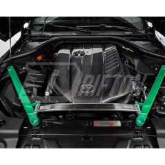 B58 L6 Dry Carbon Fiber Engine Cover For Toyota Supra MK5 A90 A91 GR 2019-2024