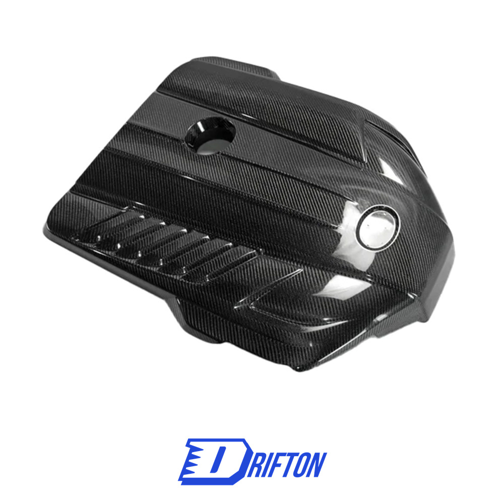 B58 L6 Dry Carbon Fiber Engine Cover For Toyota Supra MK5 A90 A91 GR 2019-2024