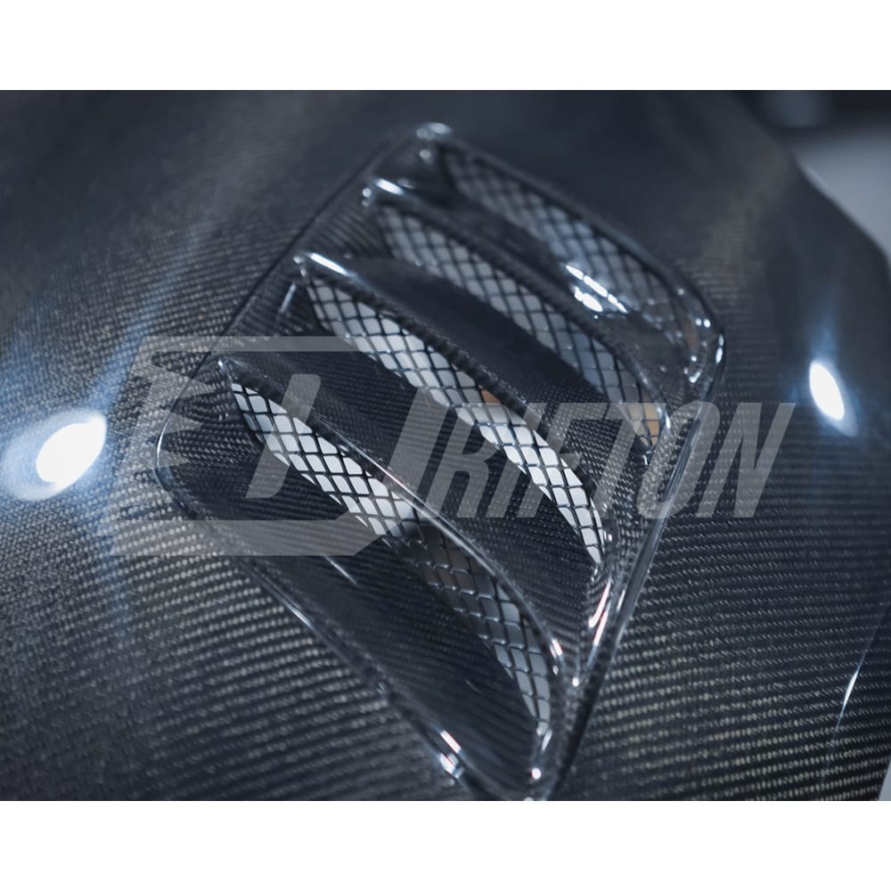 CMST Style Carbon Fiber Glass Transparent Hood For Toyota Supra MK5 A90 A91 GR 2019-2024