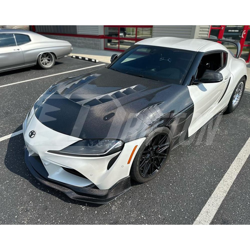 EVS Carbon Fiber Front Fender For Toyota Supra MK5 A90 A91 GR 2019-2024