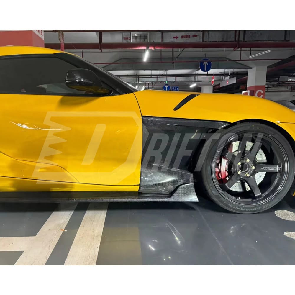 EVS Carbon Fiber Front Fender For Toyota Supra MK5 A90 A91 GR 2019-2024