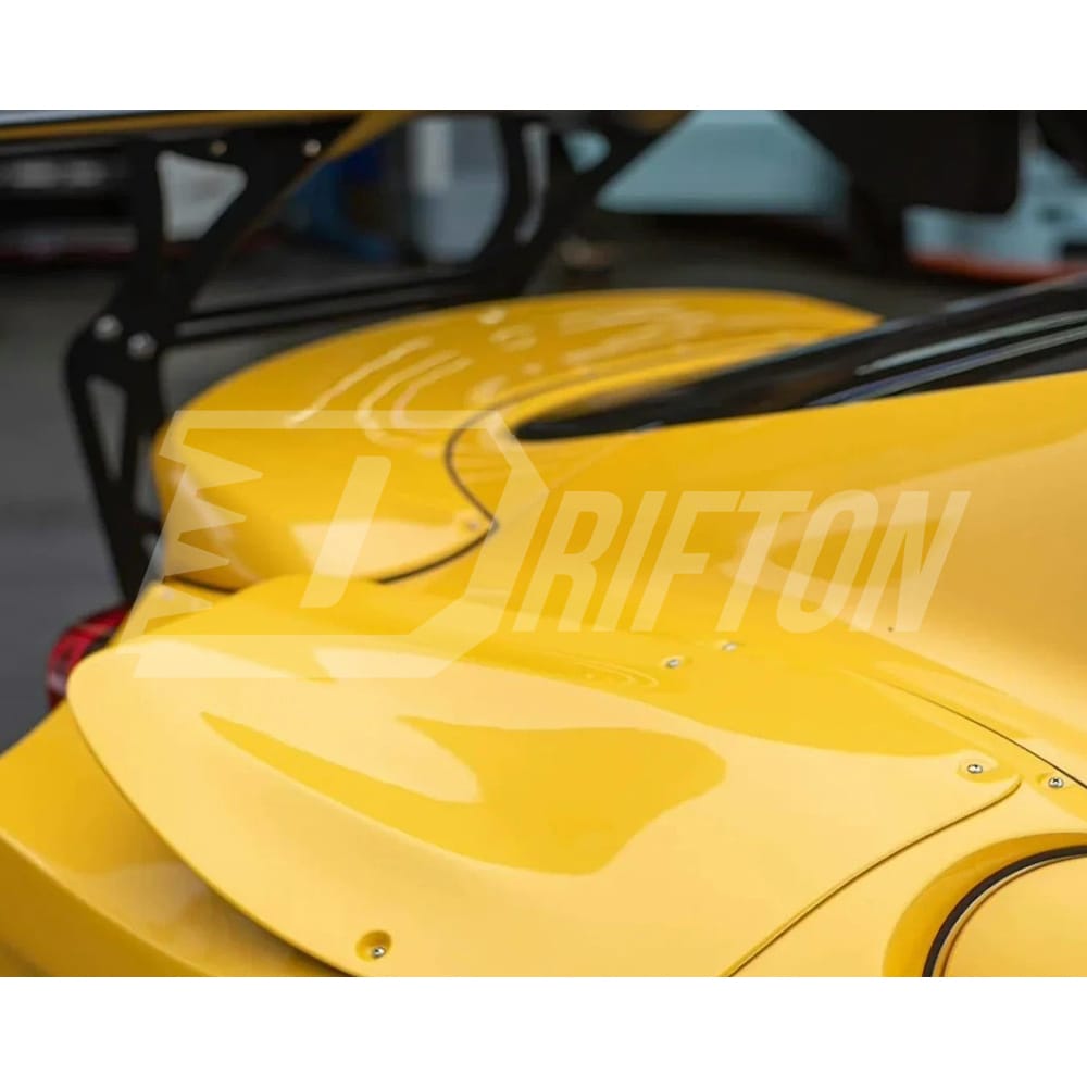 HKS Style Glass Fiber Rear Spoiler GT Wing For Toyota Supra MK5 A90 A91 GR 2019-2024