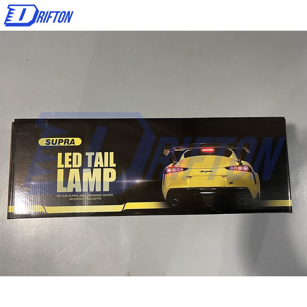 Red Version Tail Light For Toyota Supra MK5 A90 A91 GR 2019-2024