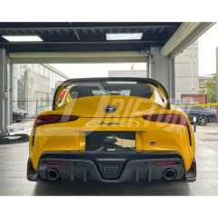 A Style Carbon Fiber Rear Spoiler Trunk Wing For Toyota Supra MK5 A90 A91 GR 2019-2024