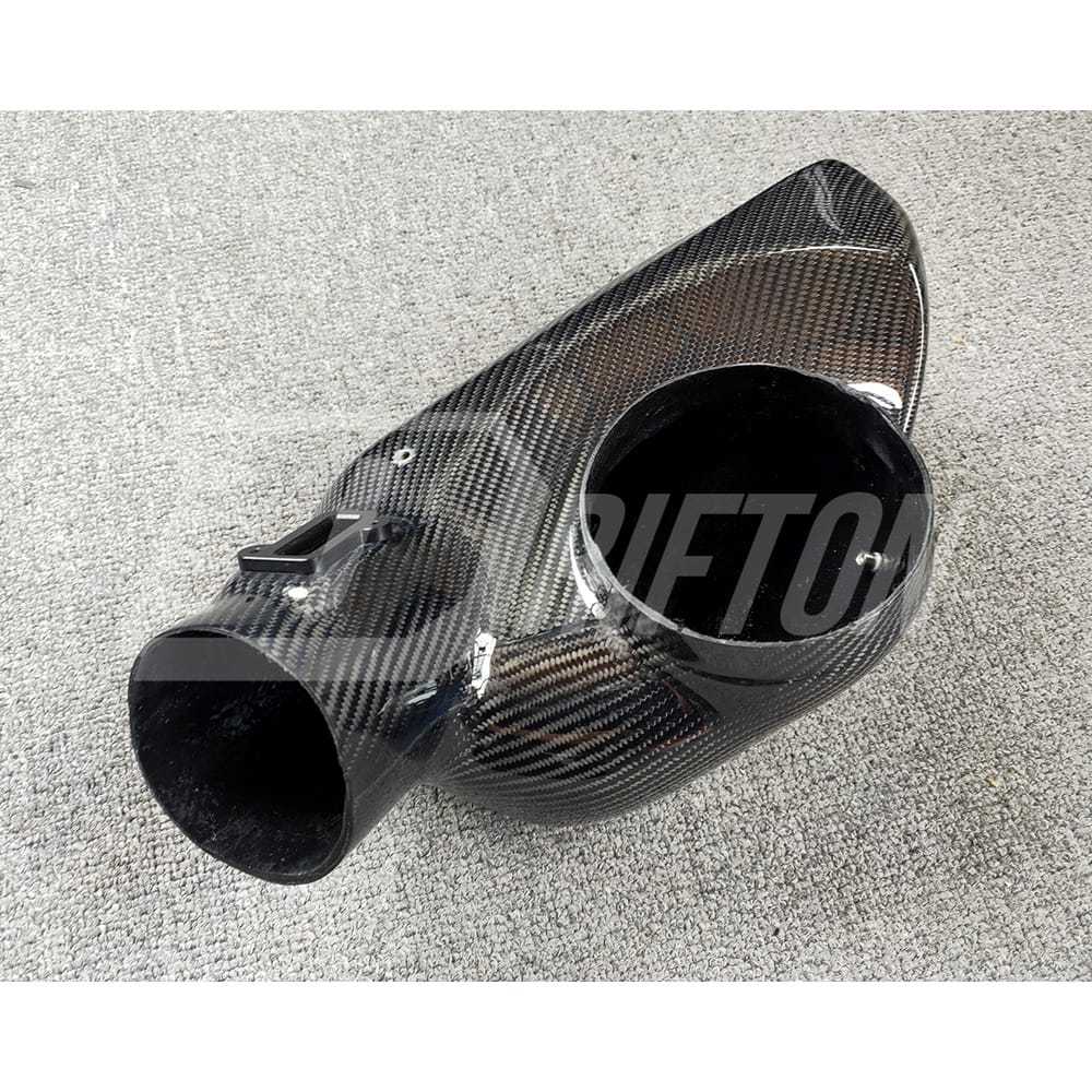 GrupperM Style Dry Carbon Fiber RAM Air System Intake Kit For Toyota Supra MK5 A90 A91 GR B58 2019-2024