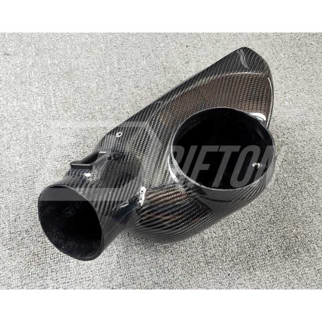 GrupperM Style Dry Carbon Fiber RAM Air System Intake Kit For Toyota Supra MK5 A90 A91 GR B58 2019-2024