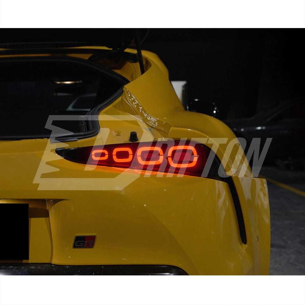 Black Version Tail Light For Toyota Supra MK5 A90 A91 GR 2019-2024