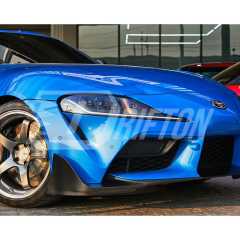 TRD Style Carbon Fiber Front Lip For Toyota Supra MK5 A90 A91 GR 2019-2024